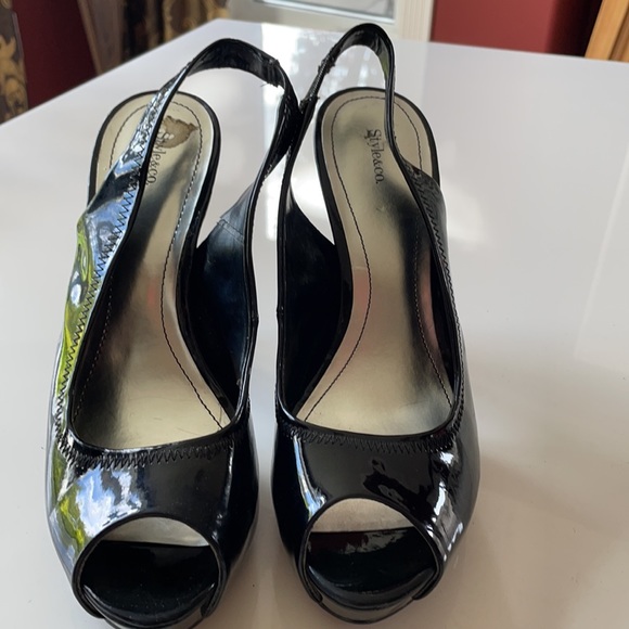 Style & Co Size 8 Black Patent High heels - Picture 2 of 2